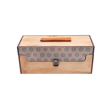 جعبه چوبی سه تایی