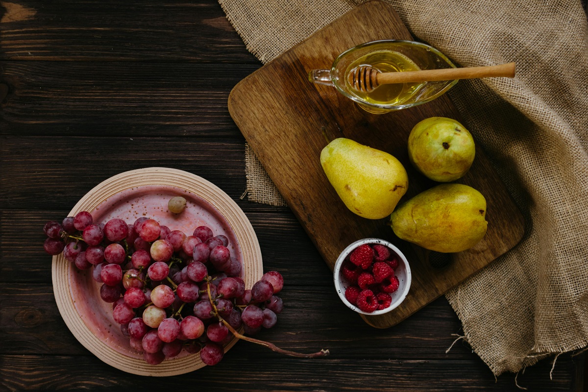 عسل و گلابی