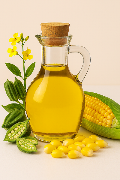روغن کنجد کانولا ذرت