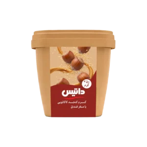 کرم کنجد کاکائویی با مغز فندق داتیس ۳۵۰ گرم